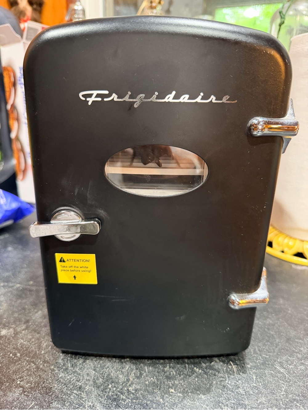 Frigidaire Compact Black Mini Fridge for Home Storage